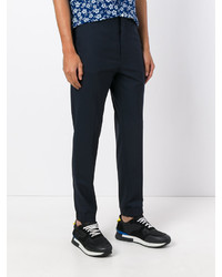 Pantalon de jogging en laine bleu marine Kenzo