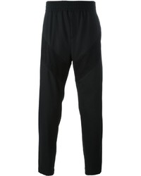 Pantalon de jogging en laine géométrique noir Givenchy