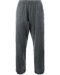 Pantalon de jogging en laine gris foncé 08sircus