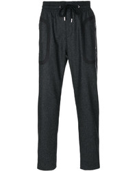 Pantalon de jogging en laine gris foncé Givenchy