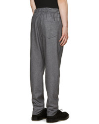 Pantalon de jogging en laine gris foncé rag & bone