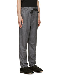 Pantalon de jogging en laine gris foncé rag & bone