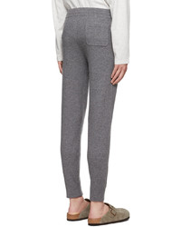 Pantalon de jogging en laine gris Vince