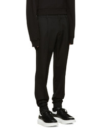 Pantalon de jogging en laine noir Juun.J