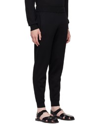 Pantalon de jogging en laine noir Gabriela Hearst