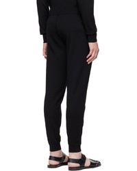 Pantalon de jogging en laine noir Gabriela Hearst