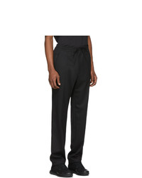 Pantalon de jogging en laine noir Y-3