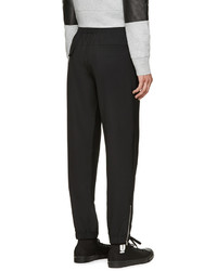 Pantalon de jogging en laine noir Tim Coppens