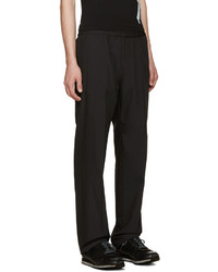 Pantalon de jogging en laine noir Acne Studios