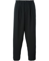 Pantalon de jogging en laine noir Marni