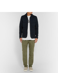 Pantalon de jogging en laine olive Nonnative