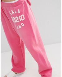 Pantalon de jogging fuchsia Wildfox Couture