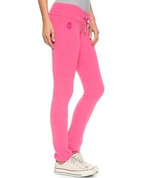 Pantalon de jogging fuchsia Wildfox Couture