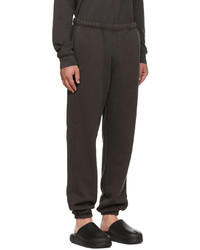 Pantalon de jogging gris foncé Les Tien