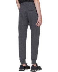 Pantalon de jogging gris foncé Dolce & Gabbana