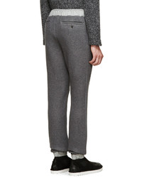 Pantalon de jogging gris foncé Sacai