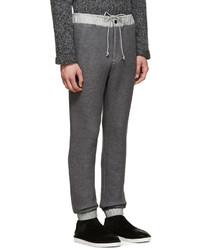 Pantalon de jogging gris foncé Sacai