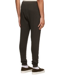 Pantalon de jogging gris foncé The Row