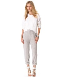 Pantalon de jogging gris David Lerner