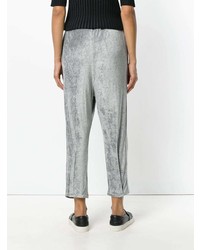 Pantalon de jogging gris Andrea Ya'aqov