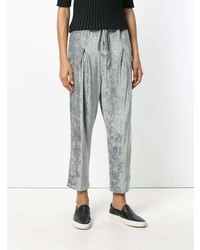 Pantalon de jogging gris Andrea Ya'aqov