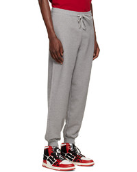 Pantalon de jogging gris AMI Alexandre Mattiussi