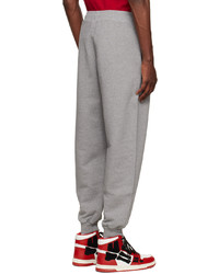 Pantalon de jogging gris AMI Alexandre Mattiussi