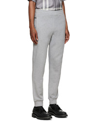 Pantalon de jogging gris Burberry