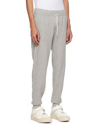 Pantalon de jogging gris MAISON KITSUNÉ