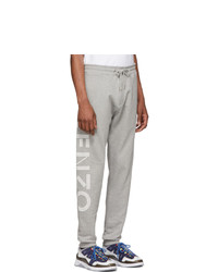 Pantalon de jogging gris Kenzo