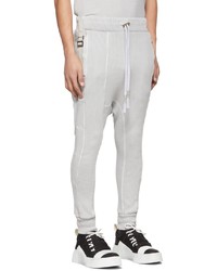 Pantalon de jogging gris Boris Bidjan Saberi