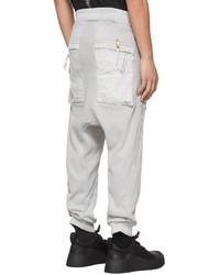 Pantalon de jogging gris Boris Bidjan Saberi