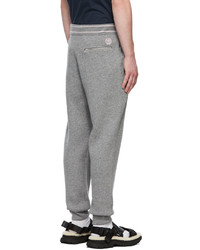 Pantalon de jogging gris Alexander McQueen