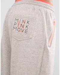 Pantalon de jogging gris MinkPink