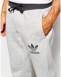 Pantalon de jogging gris adidas