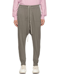 Pantalon de jogging gris Rick Owens DRKSHDW