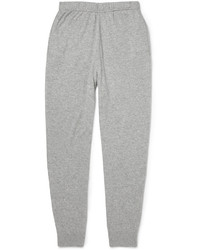Pantalon de jogging gris Sunspel