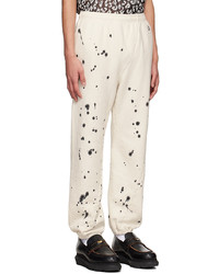 Pantalon de jogging imprimé blanc et noir NOMA t.d.