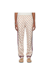 Pantalon de jogging imprimé blanc Gucci