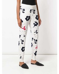 Pantalon de jogging imprimé blanc Barrie