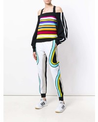 Pantalon de jogging imprimé blanc NO KA 'OI