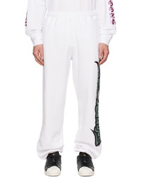 Pantalon de jogging imprimé blanc Noon Goons