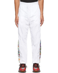 Pantalon de jogging imprimé blanc Versace
