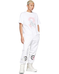 Pantalon de jogging imprimé blanc Aitor Throup’s TheDSA