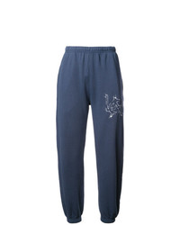 Pantalon de jogging imprimé bleu marine Adaptation