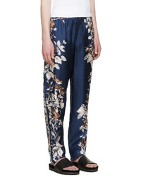 Pantalon de jogging imprimé bleu marine Dolce & Gabbana