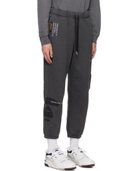 Pantalon de jogging imprimé bleu marine AAPE BY A BATHING APE