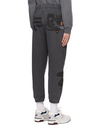 Pantalon de jogging imprimé bleu marine AAPE BY A BATHING APE