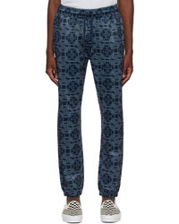 Pantalon de jogging imprimé bleu marine Ksubi