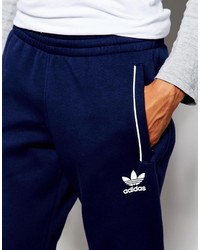 Pantalon de jogging imprimé bleu marine adidas